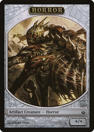 Horror Token [Mirrodin Besieged Tokens] | Enigma On Main