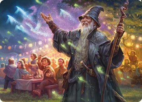 Gandalf, Friend of the Shire Art Card [The Lord of the Rings: Tales of Middle-earth Art Series] | Enigma On Main