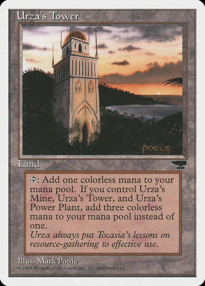 Urza's Tower (Sunset) [Chronicles] | Enigma On Main