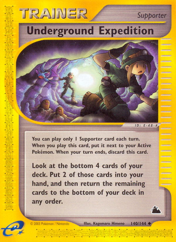 Underground Expedition (140/144) [Skyridge] | Enigma On Main
