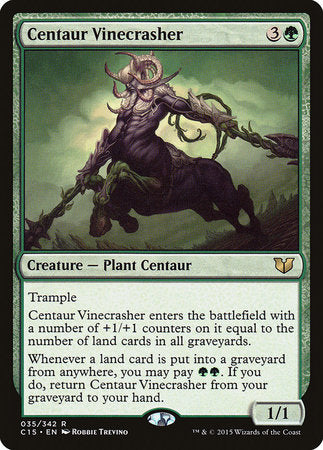 Centaur Vinecrasher [Commander 2015] | Enigma On Main