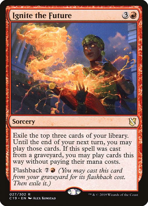 Ignite the Future [Commander 2019] | Enigma On Main