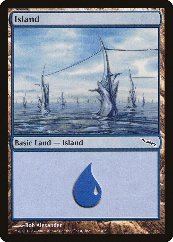 Island (292) [Mirrodin] | Enigma On Main