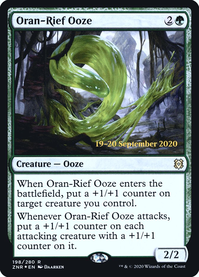 Oran-Rief Ooze  [Zendikar Rising Prerelease Promos] | Enigma On Main