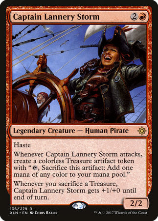 Captain Lannery Storm [Ixalan] | Enigma On Main