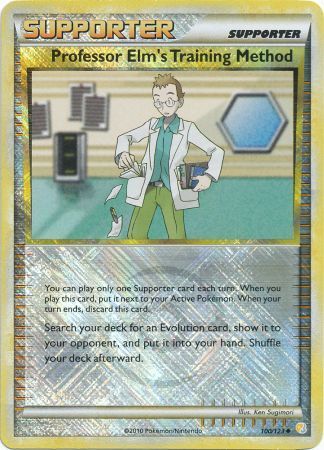 Professor Elm's Training Method (100/123) (League Promo) [HeartGold & SoulSilver: Base Set] | Enigma On Main