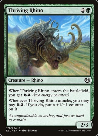 Thriving Rhino [Kaladesh] | Enigma On Main