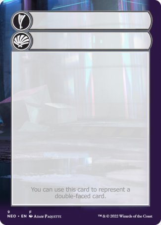 Helper Card (9/9) [Kamigawa: Neon Dynasty Tokens] | Enigma On Main