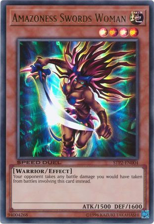 Amazoness Swords Woman [STP2-EN004] Ultra Rare | Enigma On Main