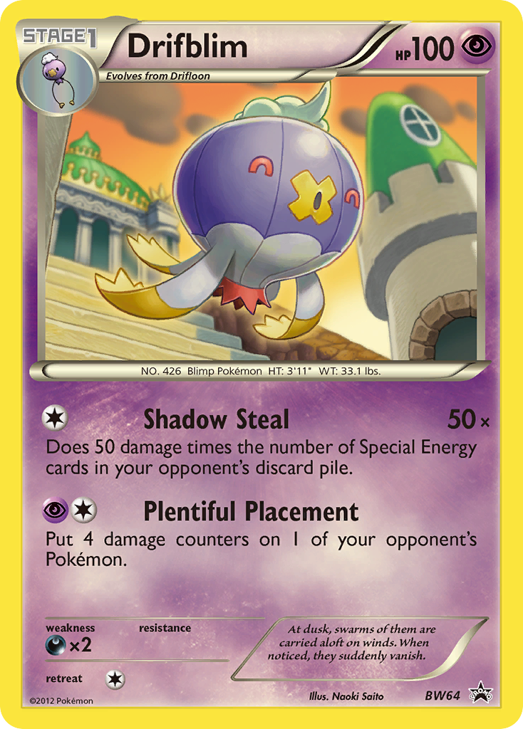 Drifblim (BW64) [Black & White: Black Star Promos] | Enigma On Main