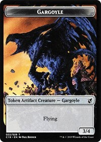 Gargoyle // Egg Double-sided Token [Commander 2019 Tokens] | Enigma On Main