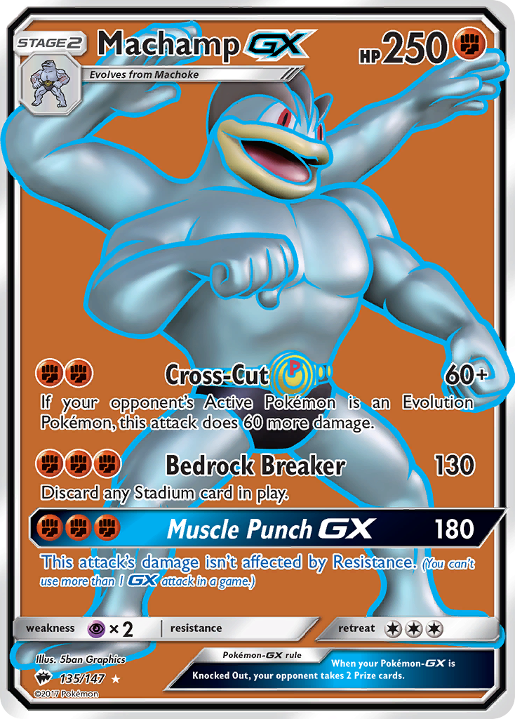 Machamp GX (135/147) [Sun & Moon: Burning Shadows] | Enigma On Main