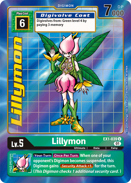 Lillymon [EX1-039] (Alternate Art) [Classic Collection] | Enigma On Main