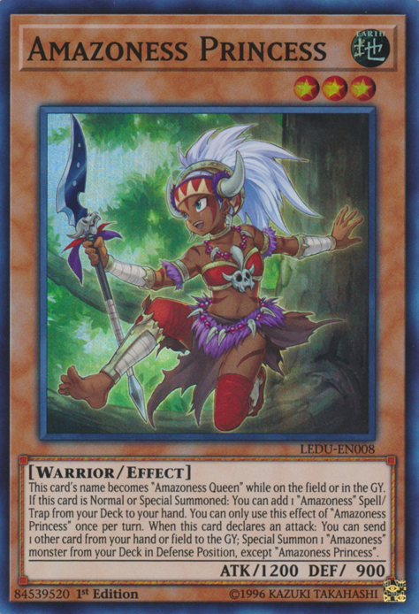 Amazoness Princess [LEDU-EN008] Super Rare | Enigma On Main