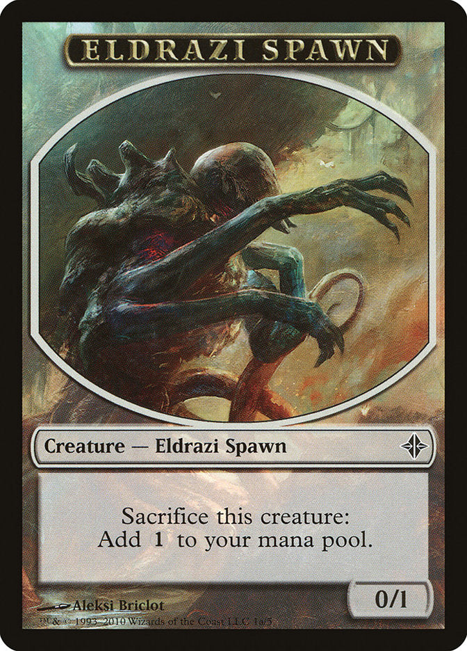 Eldrazi Spawn (1a/5) [Rise of the Eldrazi Tokens] | Enigma On Main