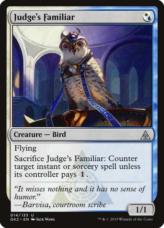 Judge's Familiar [Ravnica Allegiance Guild Kit] | Enigma On Main