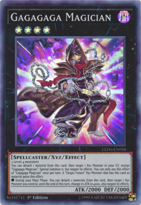 Gagagaga Magician [LED6-EN034] Super Rare | Enigma On Main