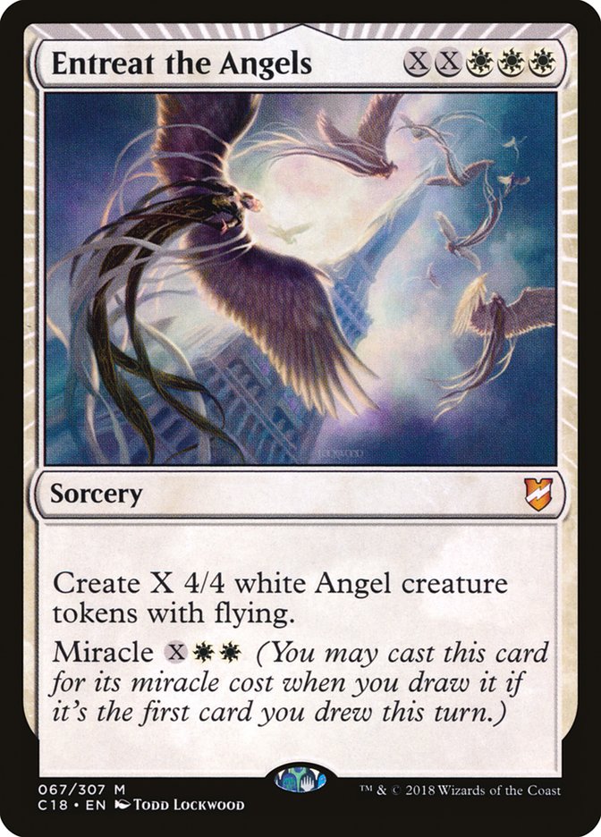 Entreat the Angels [Commander 2018] | Enigma On Main