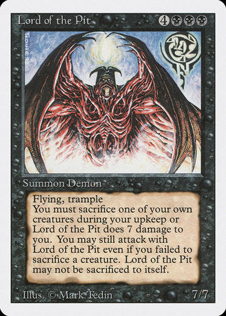 Lord of the Pit [Revised Edition] | Enigma On Main