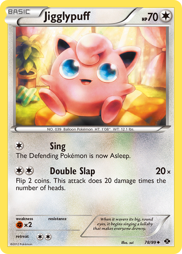 Jigglypuff (78/99) [Black & White: Next Destinies] | Enigma On Main