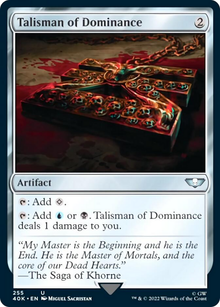 Talisman of Dominance (255) [Universes Beyond: Warhammer 40,000] | Enigma On Main