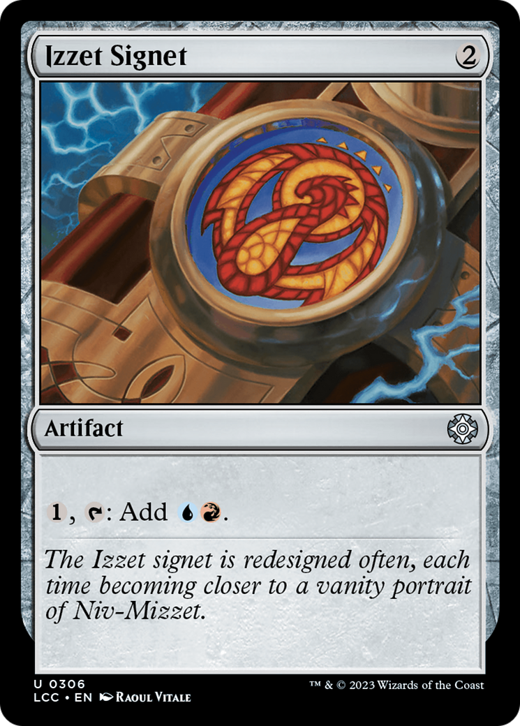 Izzet Signet [The Lost Caverns of Ixalan Commander] | Enigma On Main