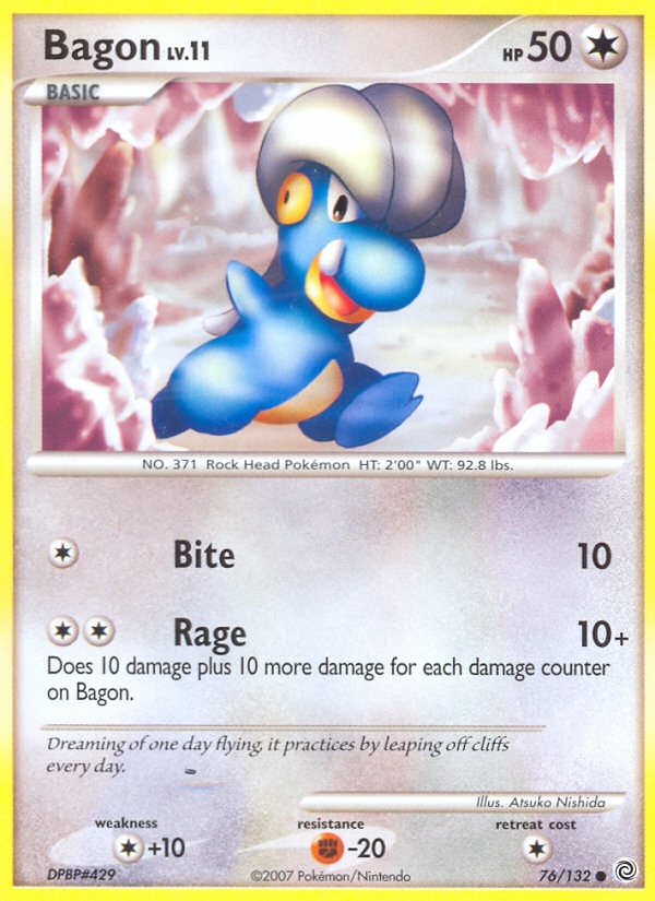 Bagon (76/132) [Diamond & Pearl: Secret Wonders] | Enigma On Main