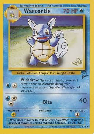 Wartortle (63/130) (W Stamped Promo) [Base Set 2] | Enigma On Main