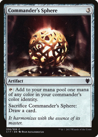 Commander's Sphere [Commander 2017] | Enigma On Main