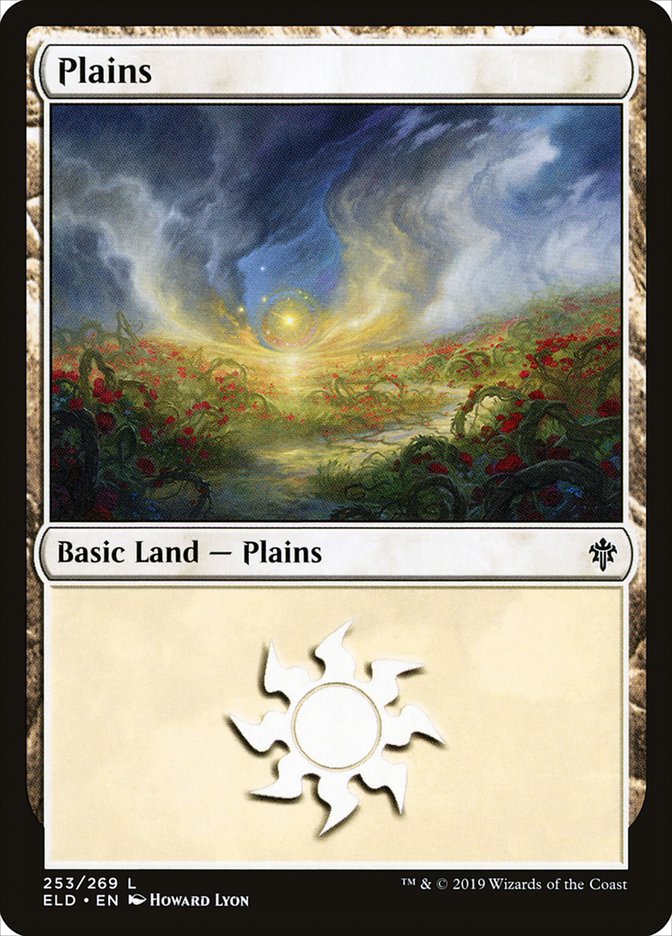 Plains (253) [Throne of Eldraine] | Enigma On Main