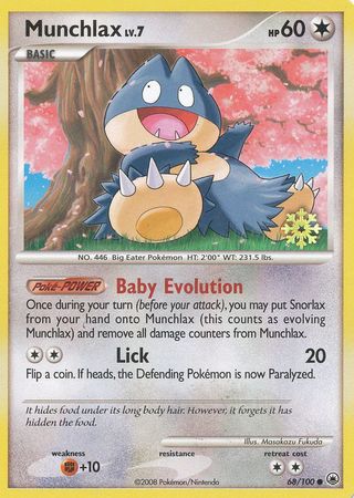 Munchlax (68/100) [Countdown Calendar Promos] | Enigma On Main