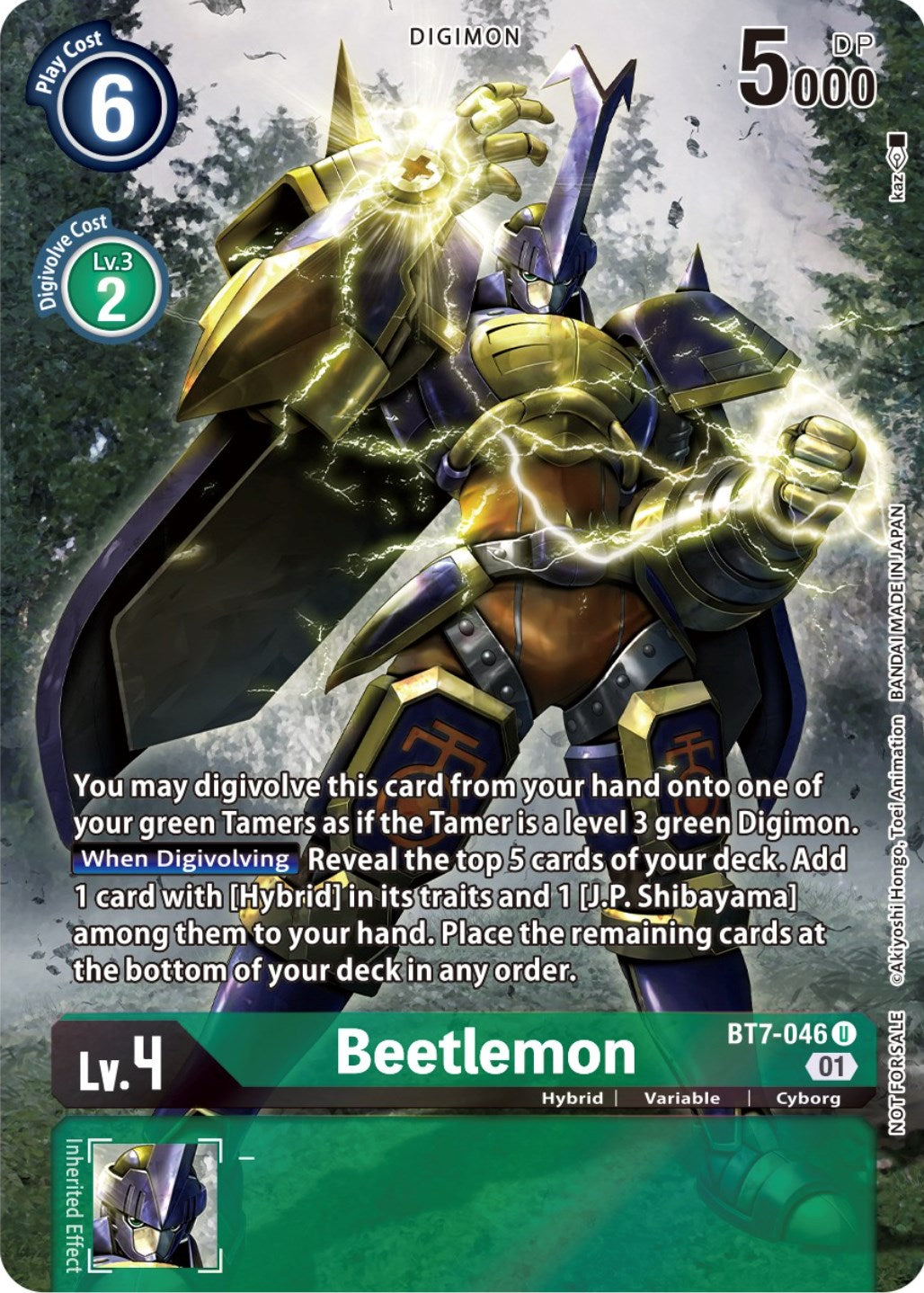 Beetlemon [BT7-046] (2nd Anniversary Frontier Card) [Next Adventure Promos] | Enigma On Main