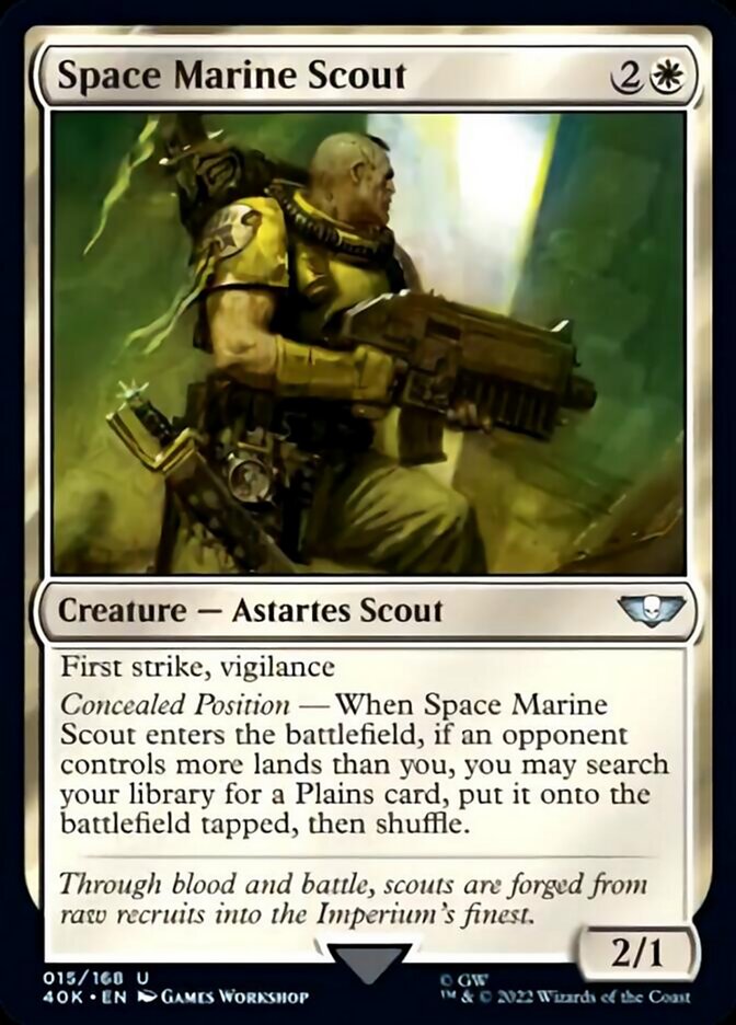 Space Marine Scout [Universes Beyond: Warhammer 40,000] | Enigma On Main