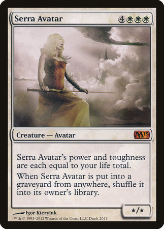 Serra Avatar [Duels of the Planeswalkers Promos 2012] | Enigma On Main