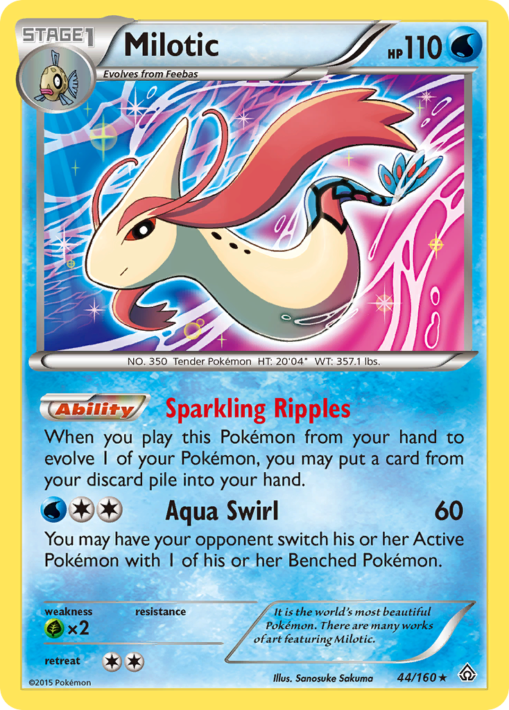 Milotic (44/160) [XY: Primal Clash] | Enigma On Main