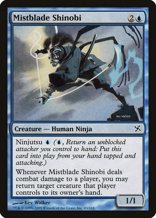 Mistblade Shinobi [Betrayers of Kamigawa] | Enigma On Main