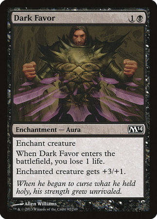 Dark Favor [Magic 2014] | Enigma On Main