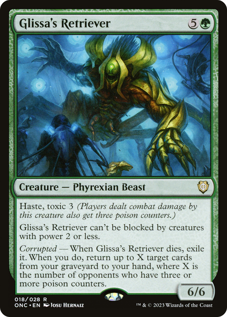 Glissa's Retriever [Phyrexia: All Will Be One Commander] | Enigma On Main