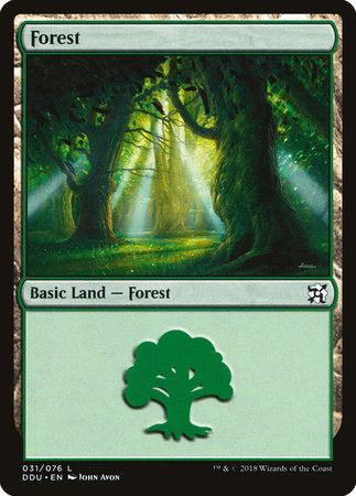 Forest (31) [Duel Decks: Elves vs. Inventors] | Enigma On Main