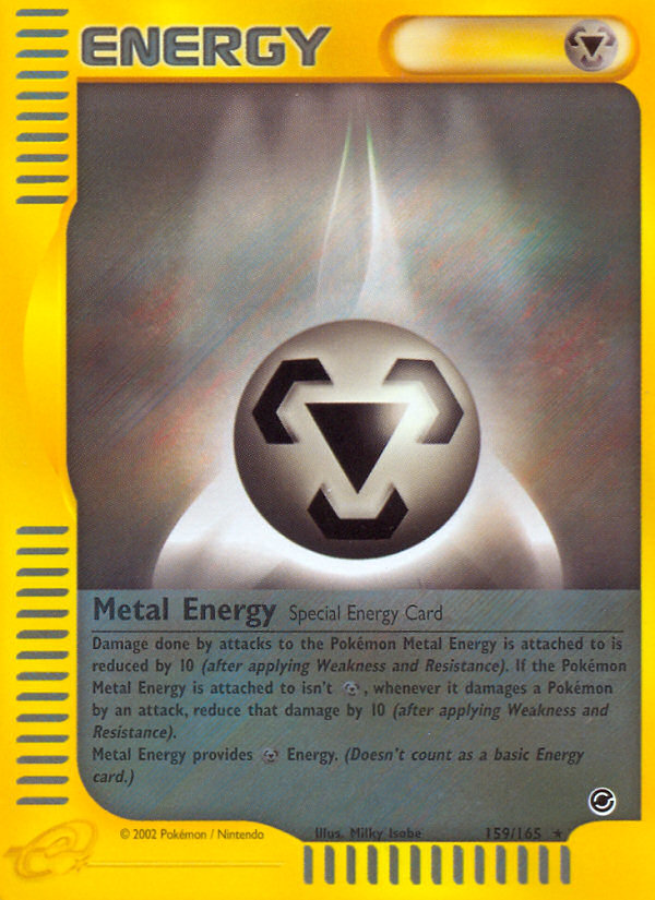 Metal Energy (159/165) [Expedition: Base Set] | Enigma On Main