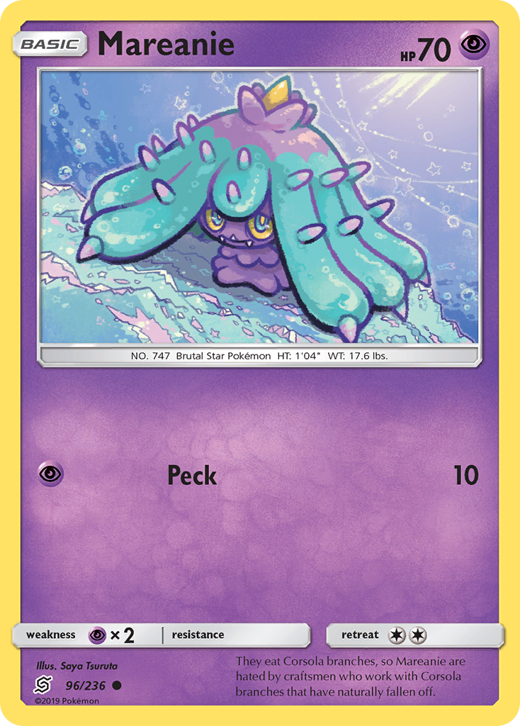 Mareanie (96/236) [Sun & Moon: Unified Minds] | Enigma On Main