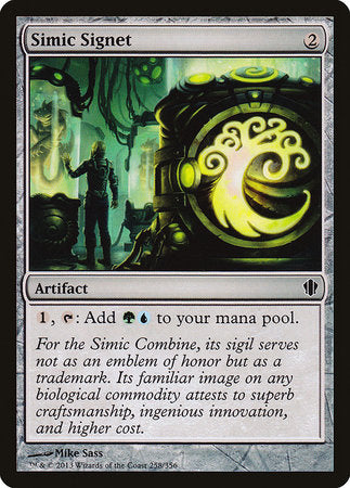 Simic Signet [Commander 2013] | Enigma On Main