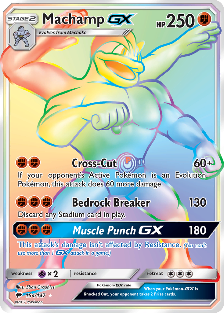 Machamp GX (154/147) [Sun & Moon: Burning Shadows] | Enigma On Main