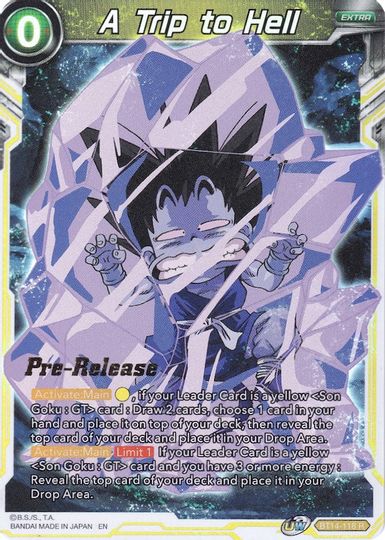 A Trip to Hell (BT14-118) [Cross Spirits Prerelease Promos] | Enigma On Main
