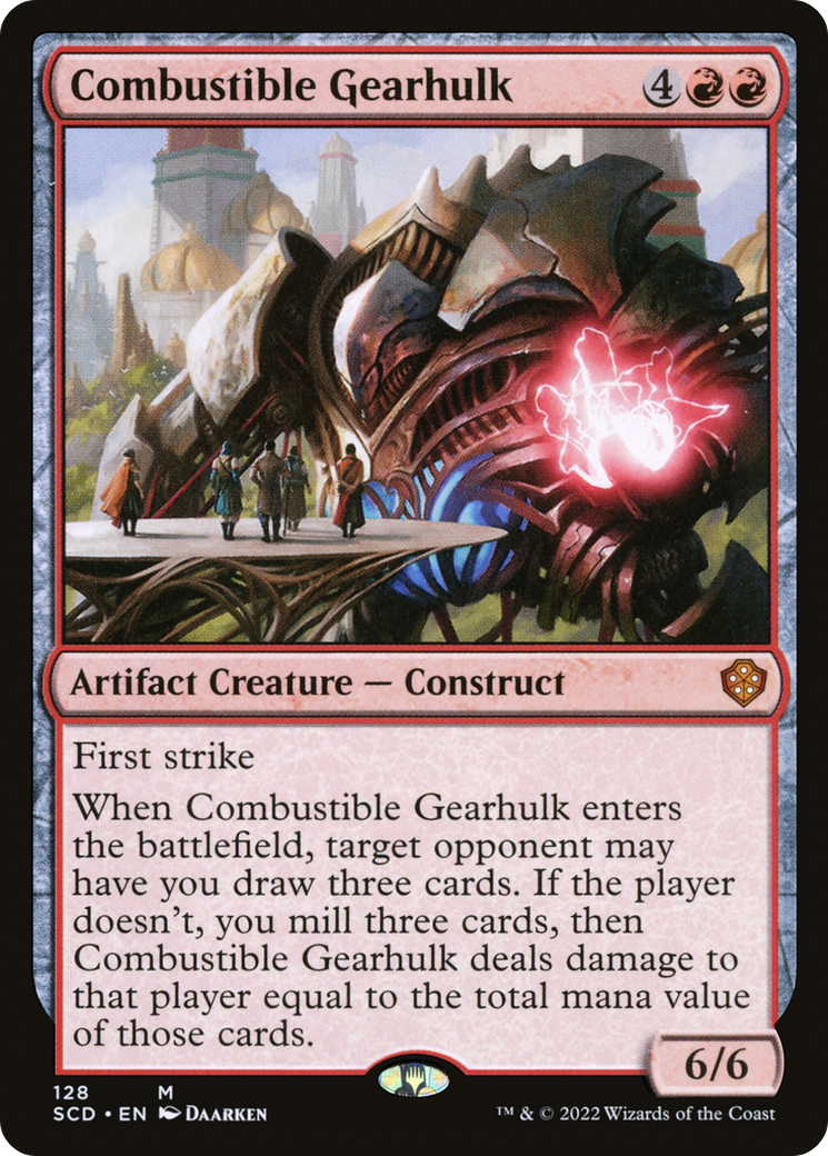 Combustible Gearhulk [Starter Commander Decks] | Enigma On Main