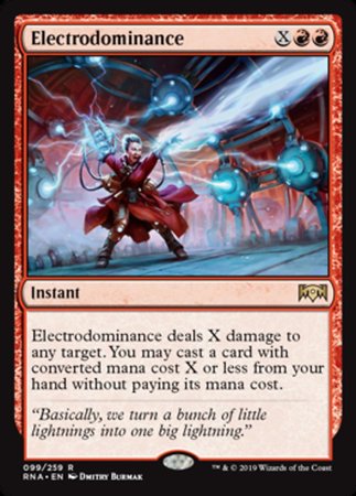 Electrodominance [Ravnica Allegiance] | Enigma On Main