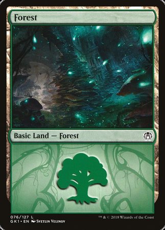 Forest (76) [GRN Guild Kit] | Enigma On Main