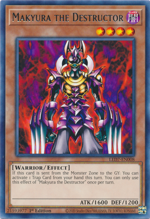 Makyura the Destructor [LED7-EN008] Rare | Enigma On Main