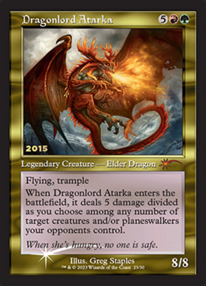 Dragonlord Atarka [30th Anniversary Promos] | Enigma On Main