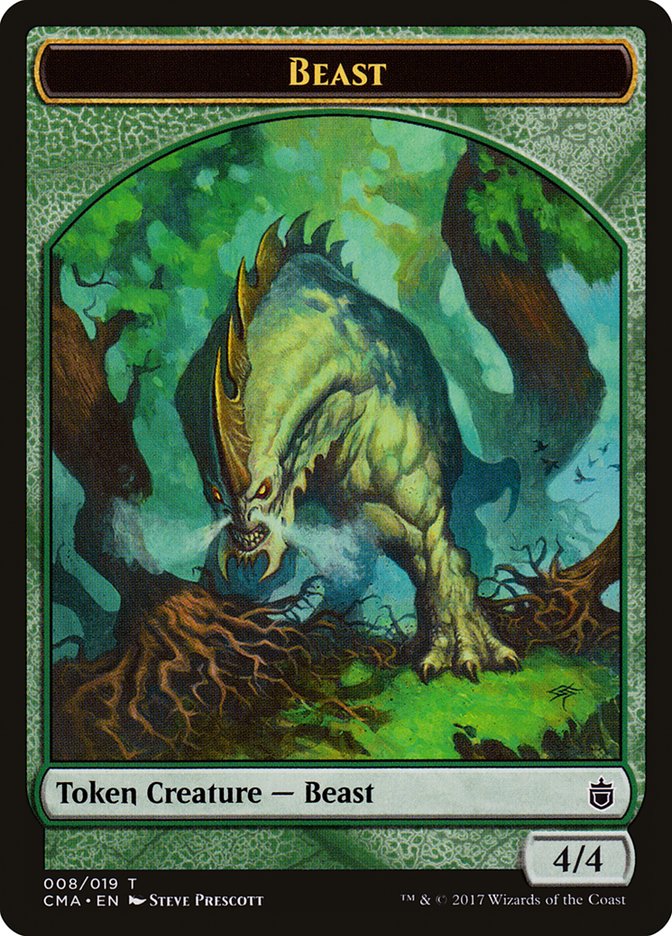 Beast (008/019) [Commander Anthology Tokens] | Enigma On Main